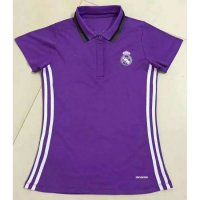 Real Madrid C.F 2016-17 Season Women's Soccer Polo Shirt